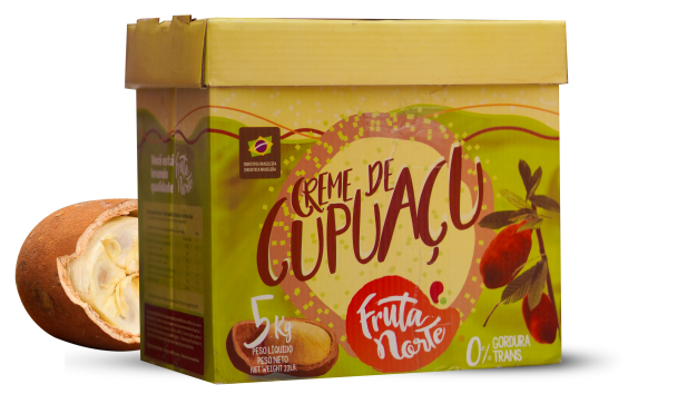Pote 5kg creme de cupuaçu Fruta Norte